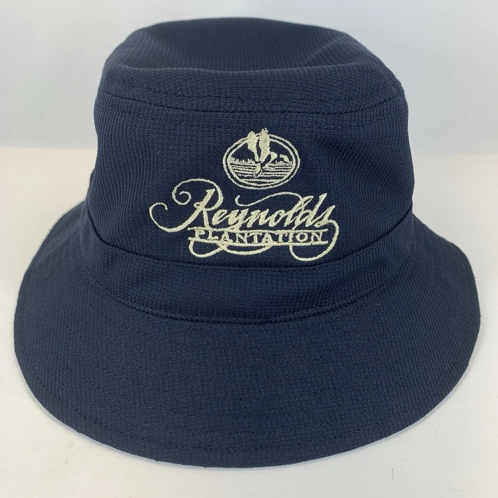 Reynolds Plantation Bucket Hat Cap Lake Oconee L / XL Adjustable Blue Imperial